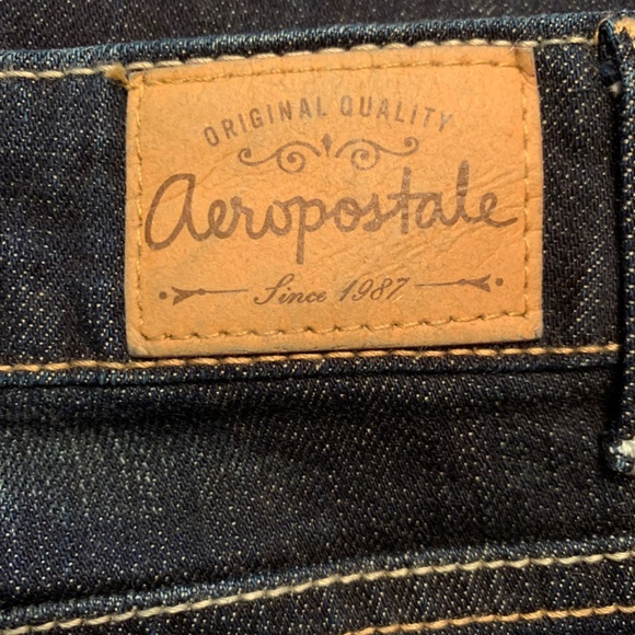 Aeropostale Women Bayla Low Rise Distressed Skinny Jeans Size 5/6 - Picture 10 of 11